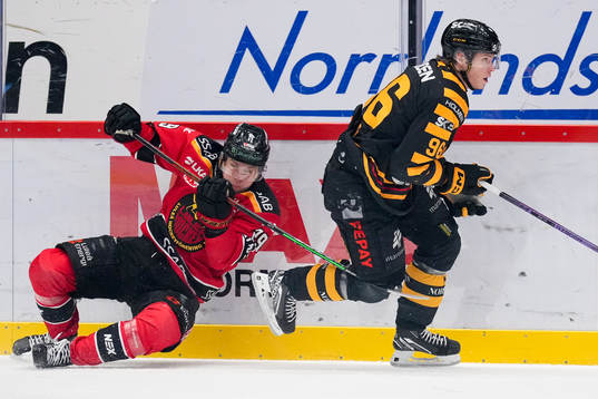 Luleås Erik Gustafsson och Skellefteås Rickard Hugg