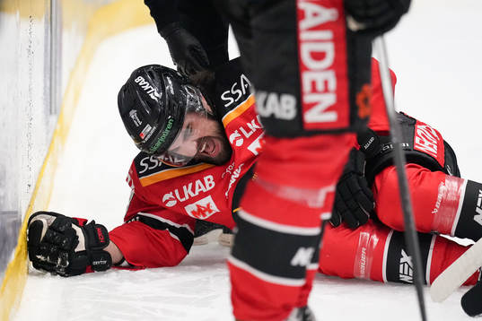 Luleås Frederic Allard har ont