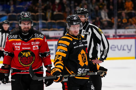 Luleås Niklas Olausson och Skellefteås Jonathan Pudas