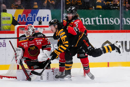 Luleås Marcus Hardegård och Skellefteås Pär Lindholm