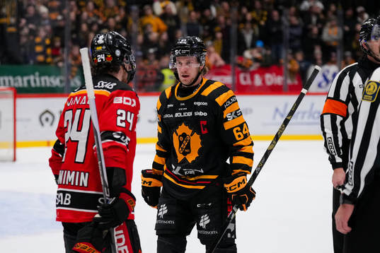 Skellefteås Jonathan Pudas och Luleås Brendan Shinnimin