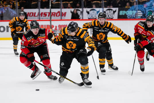 Luleås Jonas Berglund och Skellefteås Simon Robertsson