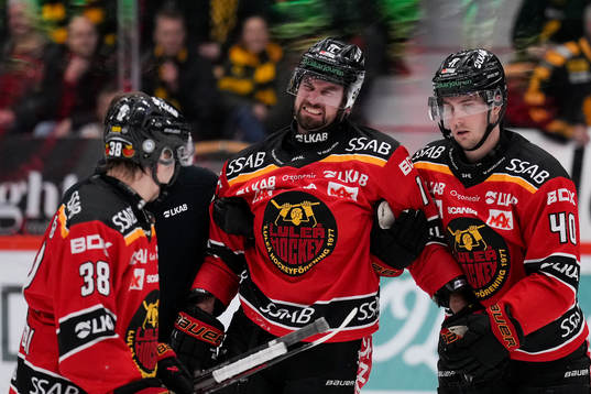 Luleås Niklas Olausson lämnar isen