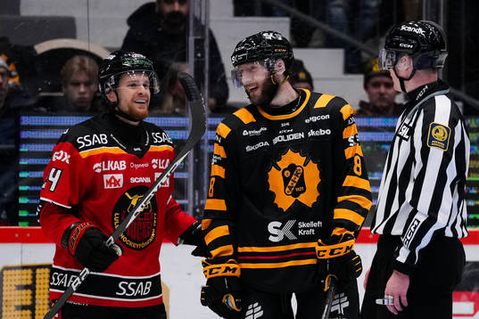 Luleås Brendan Shinnimin och Skellefteås Petter Granberg