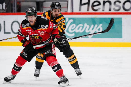 Luleås Brendan Shinnimin och Skellefteås Dylan Sikura