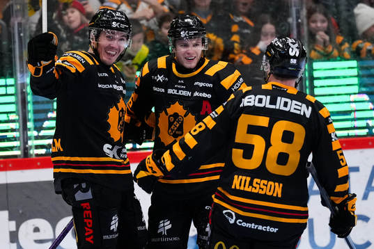 Skellefteås Max Lindholm , Rickard Hugg och Oskar Nilsson