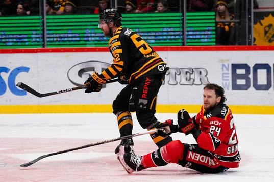Skellefteås Arvid Lundberg och Luleås Brendan Shinnimin