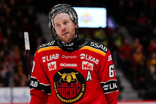 Luleås Linus Omark deppar