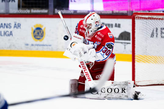 Timrås målvakt Jacob Johansson