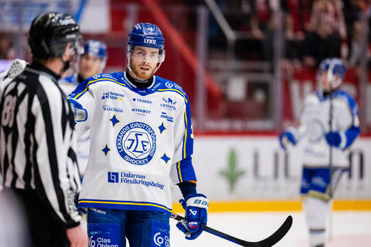 Leksands Peter Cehlarik jublar