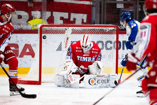 Timrås målvakt Jacob Johansson