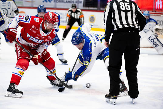 Timrås Anton Lander och Leksands Jon Knuts tekar