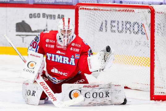 Timrås målvakt Jacob Johansson