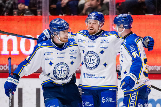 Leksands Peter Cehlarik , Lucas Elvenes och Olle Alsing