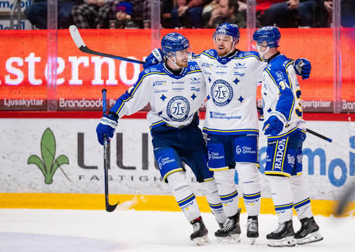 Leksands Peter Cehlarik , Lucas Elvenes och Olle Alsing