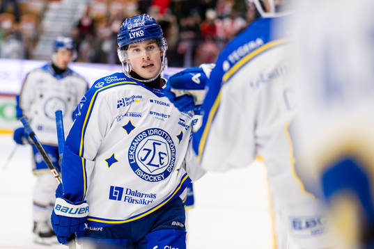 Leksands Marcus Karlberg jublar