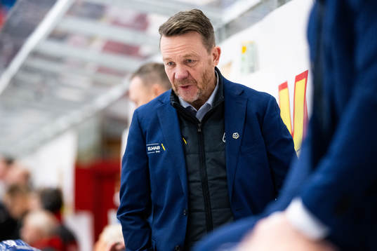 Leksands tränare Charles Berglund