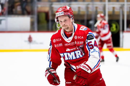 Timrås Jonathan Dahlén deppar