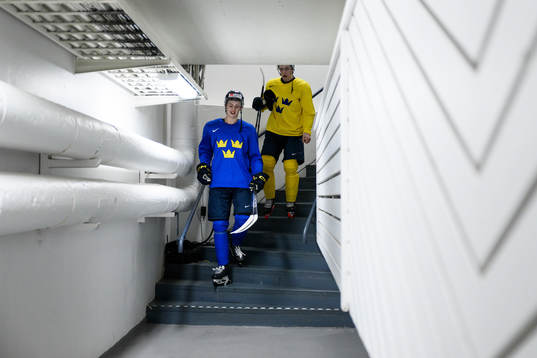 Anton Johansson and David Edstrom of Sweden