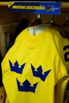 Jonathan Lekkerimäki’s game jersey