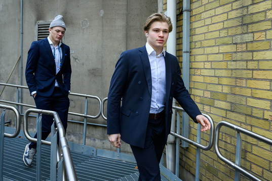 Anton Wahlberg and Zeb Forsfjäll of Sweden
