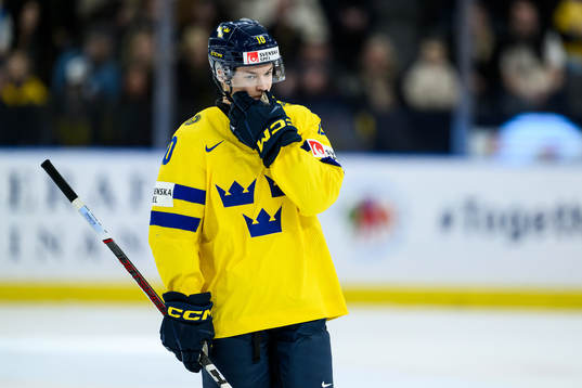 Fabian Wagner of Sweden looks dejected