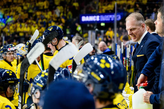 Head coach Magnus Hävelid of Sweden