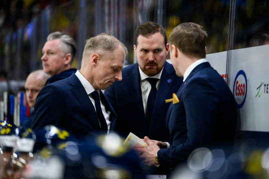 Head coach Magnus Hävelid, assistant coach Gereon Dahlgren