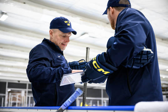 Head coach Magnus Hävelid and Assistant coach Gereon
