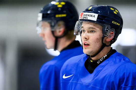 Theo Lindstein of Sweden at a practice session