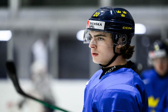 Liam Öhgren of Sweden at a practice session