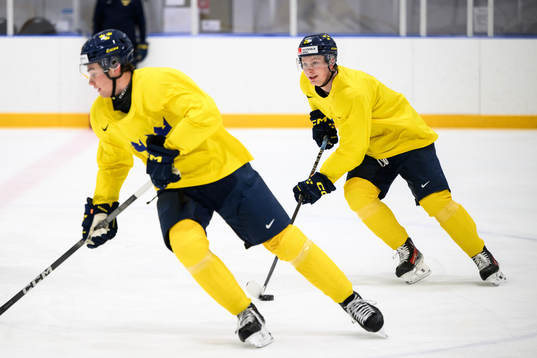 Otto Stenberg of Sweden at a practice session