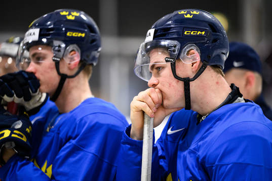 Oskar Pettersson of Sweden at a practice session