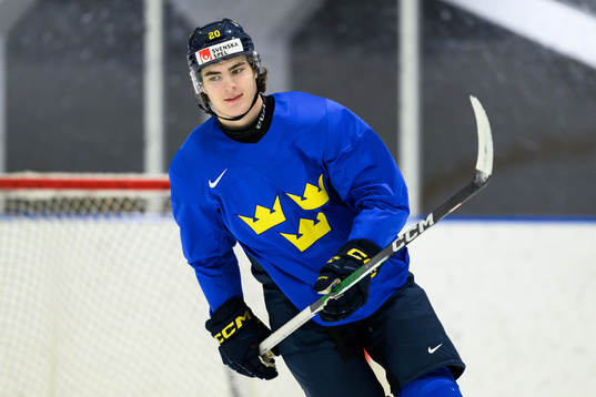 Liam Öhgren of Sweden at a practice session