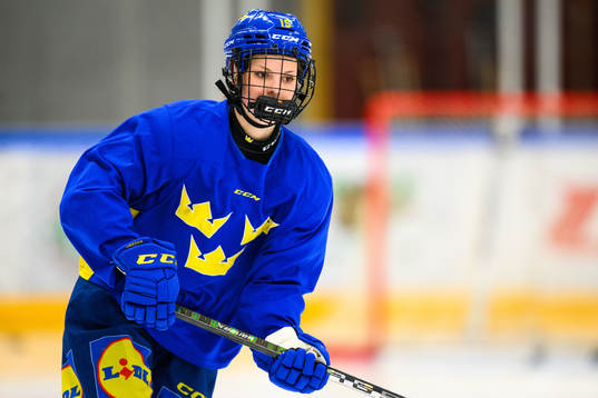 Edit Danielsson of Sweden at a practice session