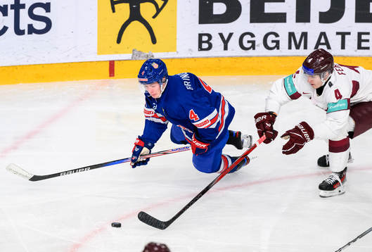 Gavin Brindley of USA and Niks Fenenko of Latvia