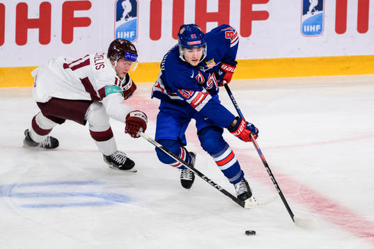 Dans Locmelis of Latvia and Jimmy Snuggerud of USA