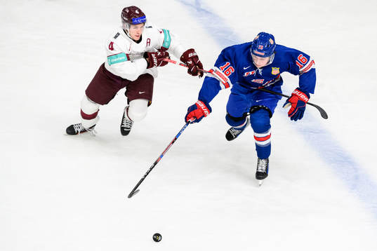 Niks Fenenko of Latvia and Quinn Finley of USA