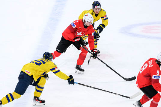 Timo Bunzli of Switzerland and Elias Salomonsson of Sweden