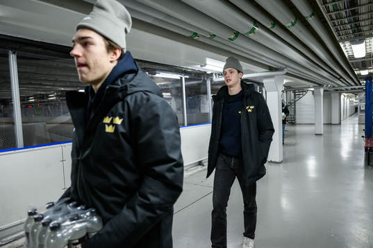 David Edstrom and Anton Johansson of Sweden