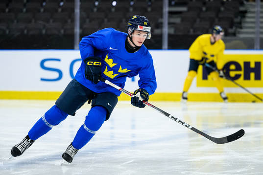 Fabian Wagner of Sweden at a practice session