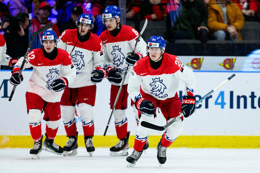 Jakub Stancl of Czech Republic celebrates