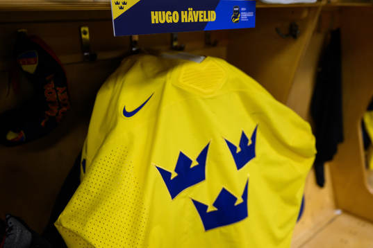 goaltender Hugo Hävelid’s jersey