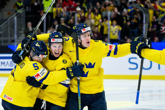 Otto Stenberg, Mattias Hävelid, Elias Pettersson, and