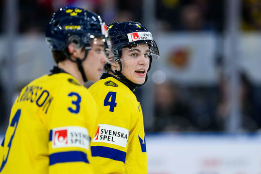 Elias Salomonsson and Axel Sandin-Pellikka of Sweden