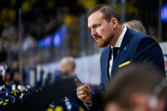 Assistant coach Gereon Dahlgren of Sweden
