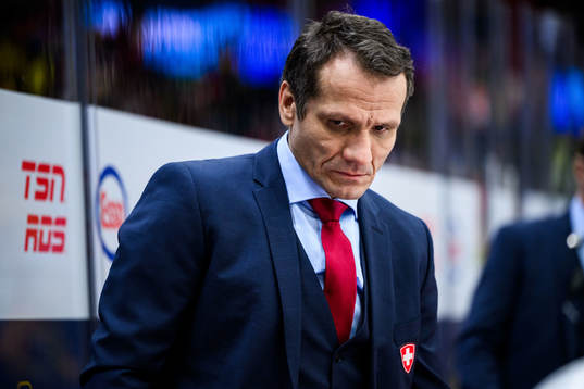 Head coach Marcel Jenni of Switzerland