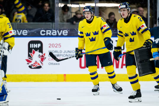 Mattias Hävelid of Sweden looks dejected