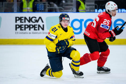 Zeb Forsfjäll of Sweden in pain