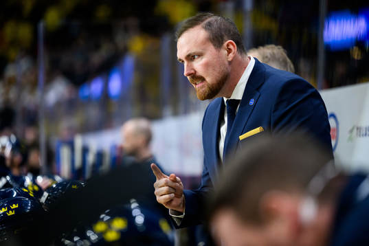 Assistant coach Gereon Dahlgren of Sweden